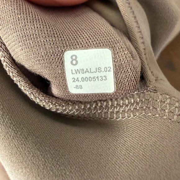 NWOT Lululemon Nulu Slim-Fit High-Rise Skirt in Taupetastic - Picture 9 of 9